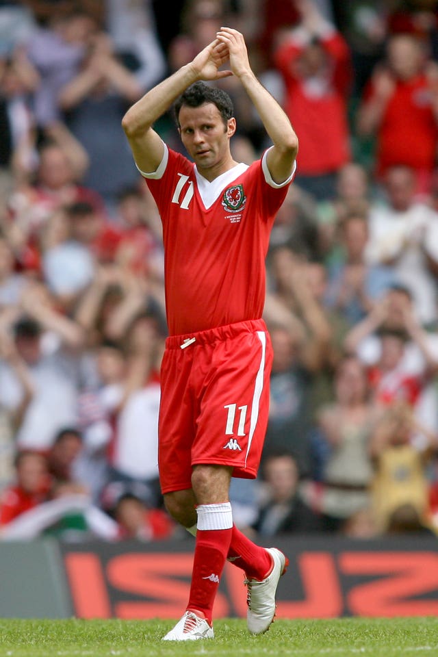 Ryan Giggs won 64 caps for Wales