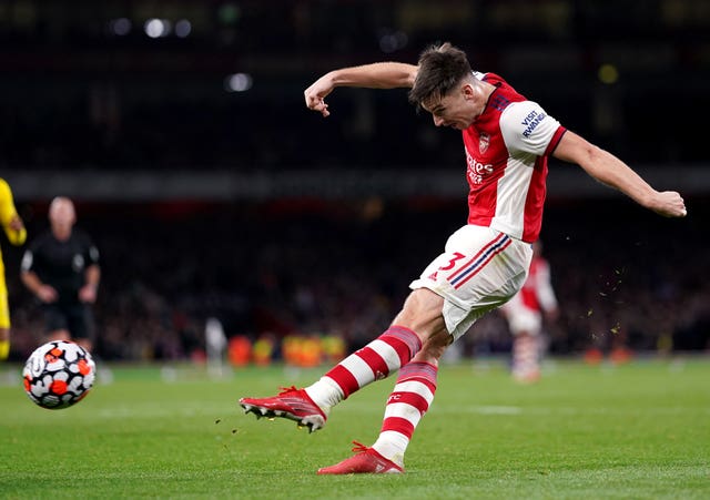 Kieran Tierney is back in contention for Arsenal following an ankle injury.