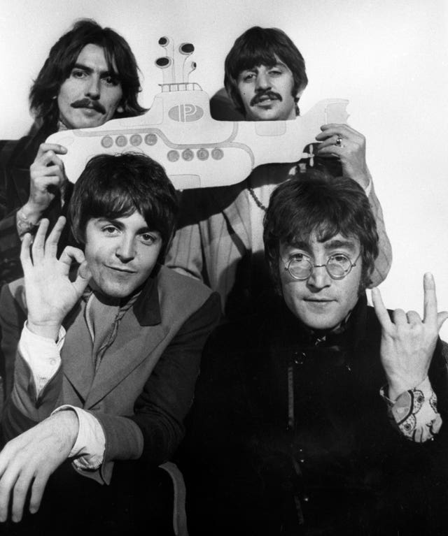 Feature Film – Yellow Submarine – Photocall – The Beatles – London