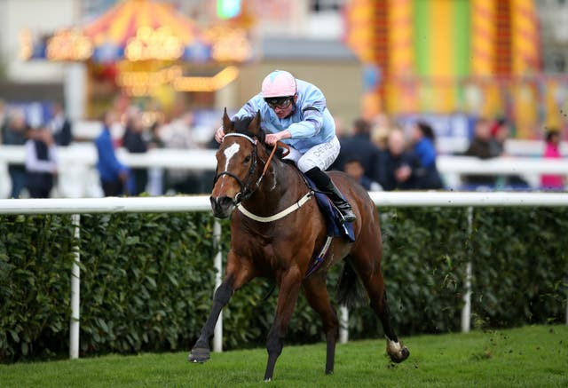 Astral Beau winning at Doncaster