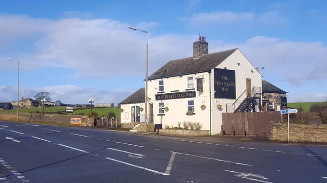 The Travellers Inn on the A629