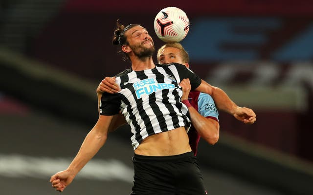 Newcastle striker Andy Carroll tormented his former team