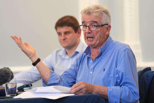 Ryanair boss Michael O’Leary 