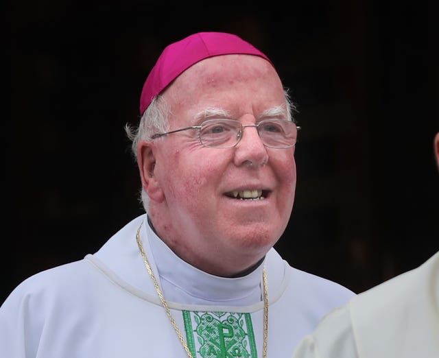 JDr John McAreavey who was Bishop of Dromore in Northern Ireland, prior to his resignation following claims he celebrated Mass alongside Fr Malachy Finnegan, a priest he knew was a paedophile (Niall Carson/PA)