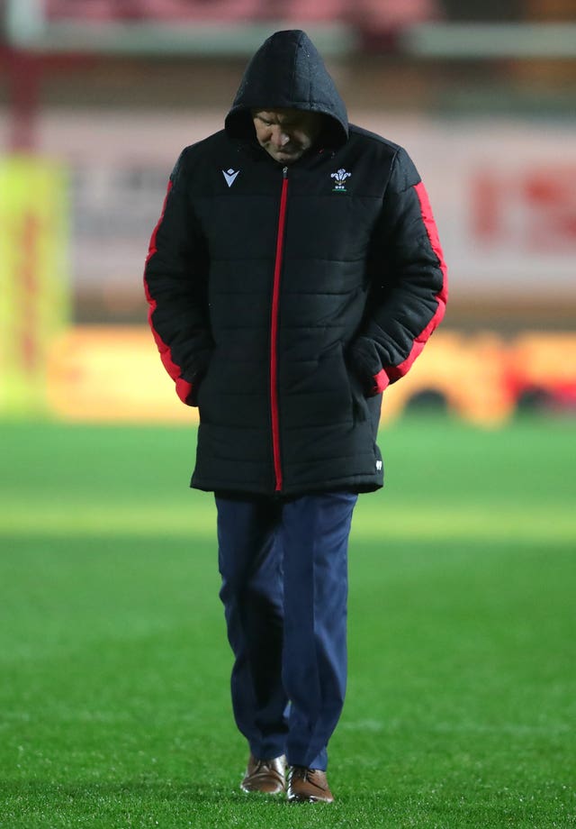 Wales head coach Wayne Pivac is under pressure