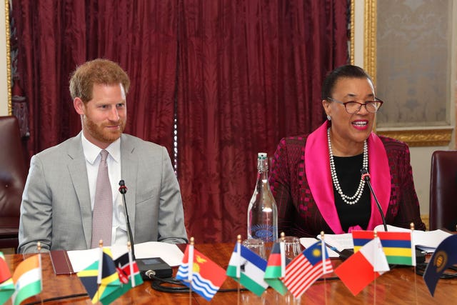 Duke of Sussex at Commonwealth Youth Roundtable