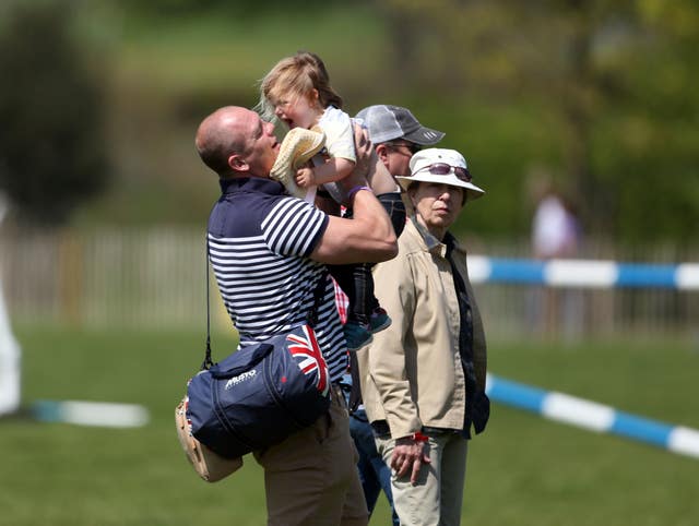 Mike and Mia Tindall