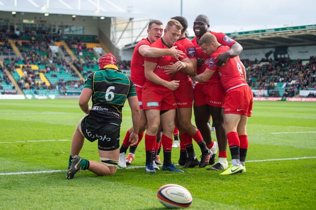 Rugby Cup final with a 54-28 win over the holders at Franklin's Gardens.