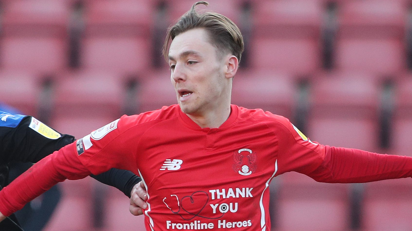 Dan Kemp scored twice for Hartlepool (Yui Mok/PA)