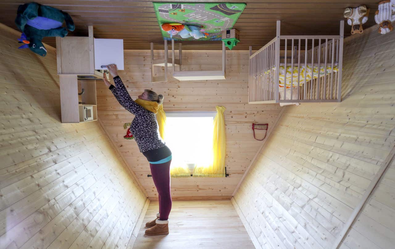 Take A Look Inside This Gravity Defying Upside Down House Jersey