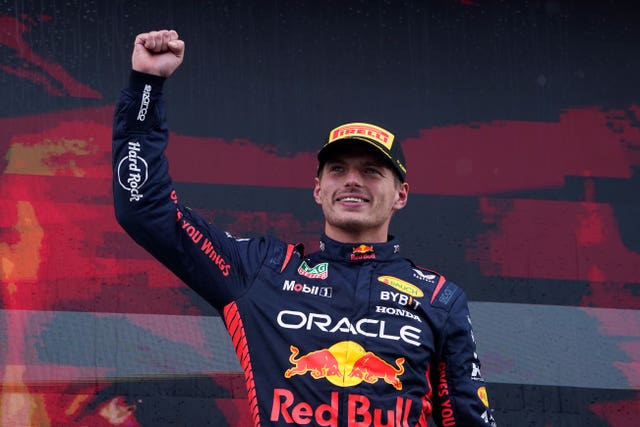 Max Verstappen has won his third successive world title