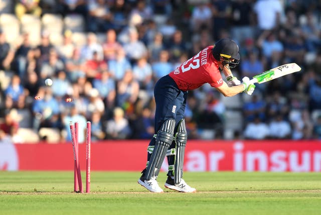 Jos Buttler started his reign as England's full-time white-ball captain with a heavy defeat (Mark Pain/PA)