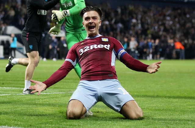 Jack Grealish has led from the front for Aston Villa in recent weeks (Nick Potts/PA)