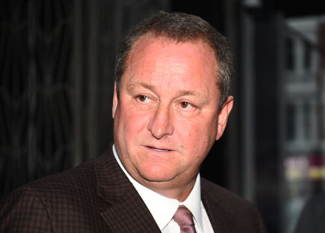Frasers Group founder Mike Ashley