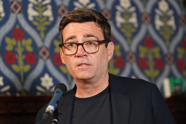 Former health secretary and Mayor of Greater Manchester Andy Burnham during a Sunday Times press conference at Church House in Westminster, London, after the publication of the Infected Blood Inquiry report