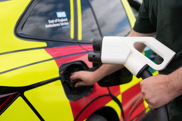 New electric ambulance service rapid response car