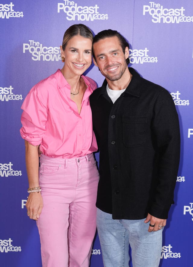 Vogue Williams and Spencer Matthews