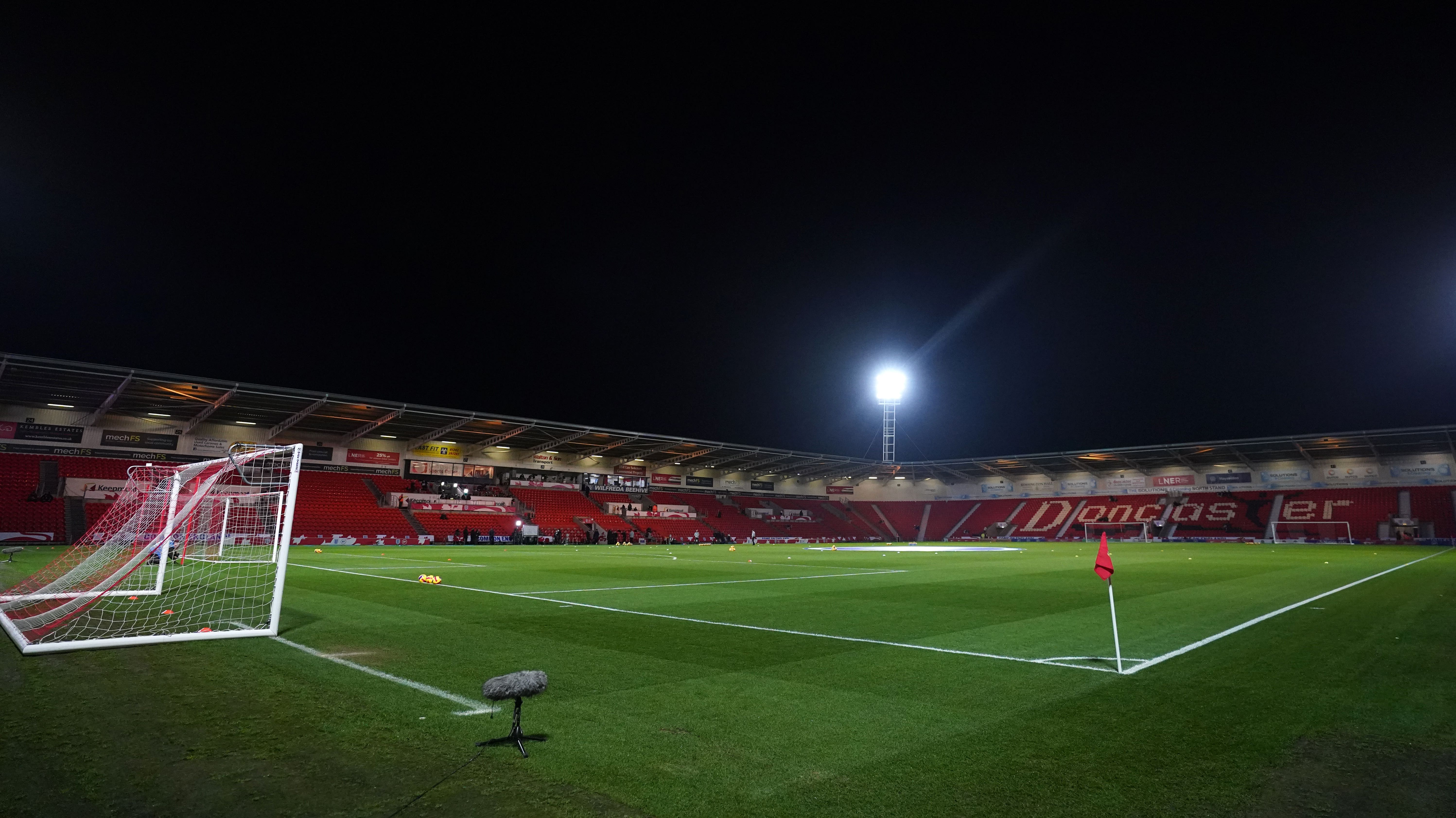 Doncaster took on Walsall (Tim Goode/PA)