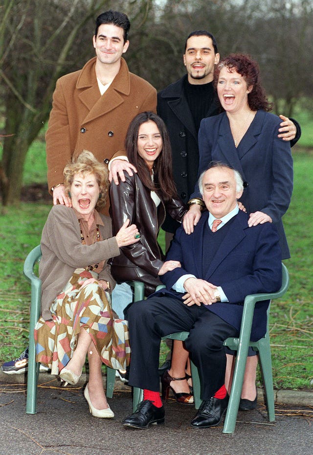 SHOWBIZ EastEnders Di Marco family