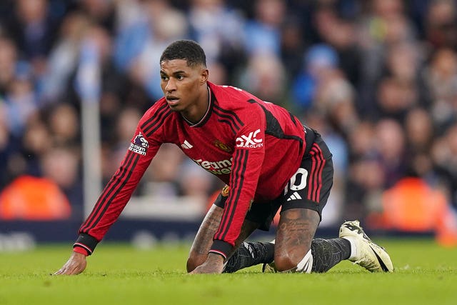 Rashford has had a disappointing season 
