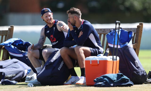 Both Ben Stokes, left, and Alex Hales remain available for England selection (David Davies/PA)