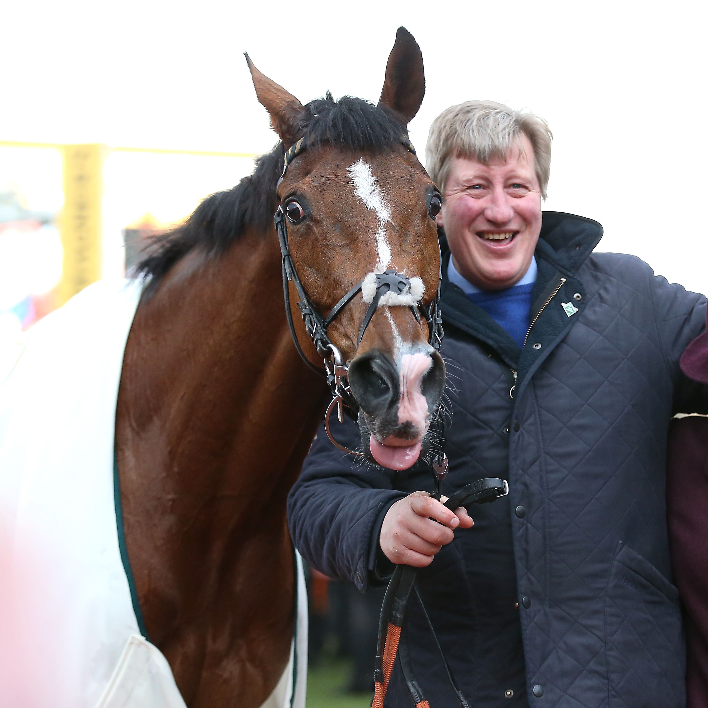 Ben Case celebrates victory with Croco Bay