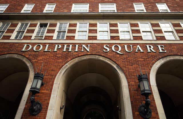 Officers asked those who lived in the Dolphin Square apartments in the 1970s to come forward (Steve Parsons/PA)