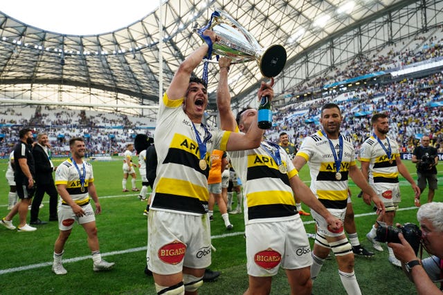 La Rochelle celebrated Heineken Champions Cup glory last year in Marseille