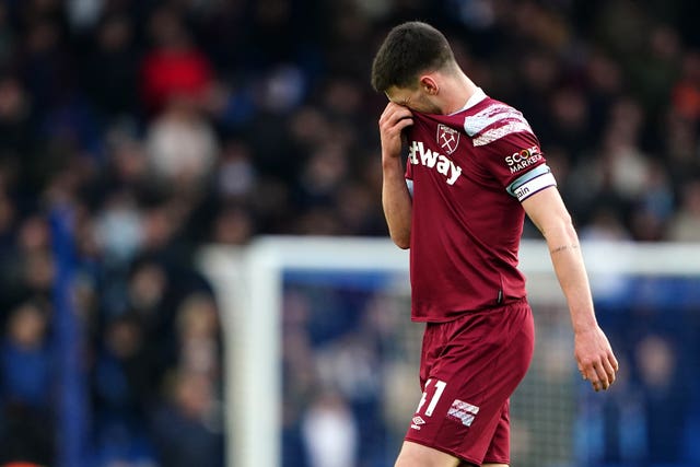 West Ham's run from home without a win lasted 11 games after a 4-0 defeat at Brighton 