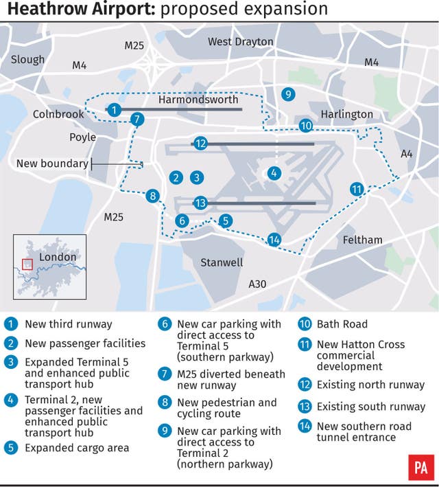 Heathrow Airport proposed expansion