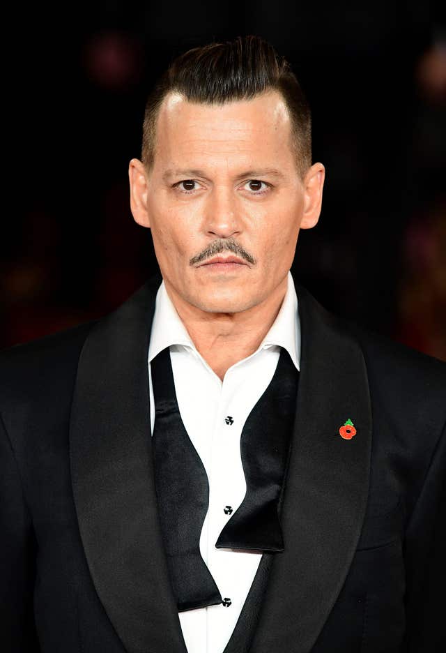 Johnny Depp stars in the film 