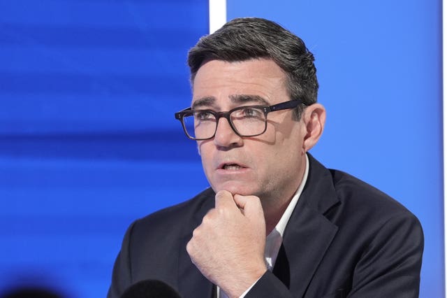 Andy Burnham, during an appearance on the Tonight with Andrew Marr show on LBC radio, from the Global studios at Millbank, central London