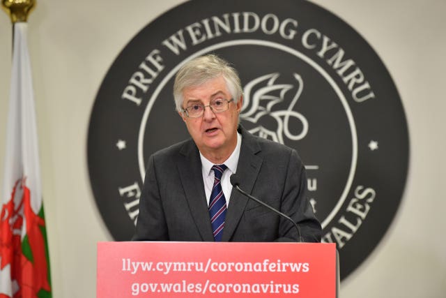 First Minister Mark Drakeford (Ben Birchall/PA)