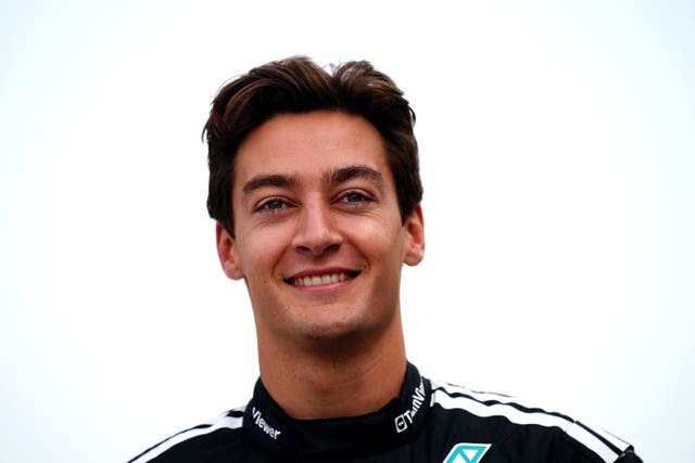 Mercedes driver George Russell 