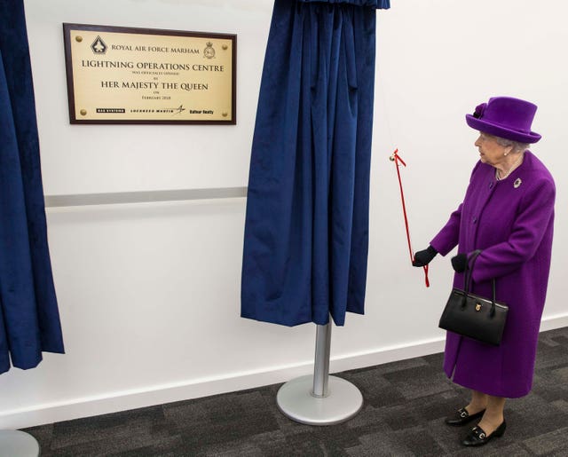 Queen Visits RAF Marham