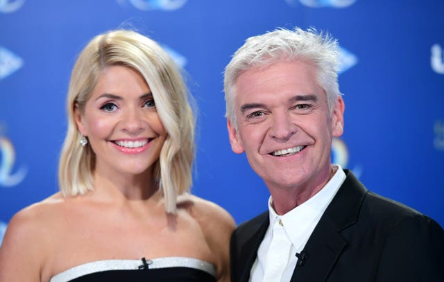 Holly Willoughby (left) and Phillip Schofield (Ian West/PA)