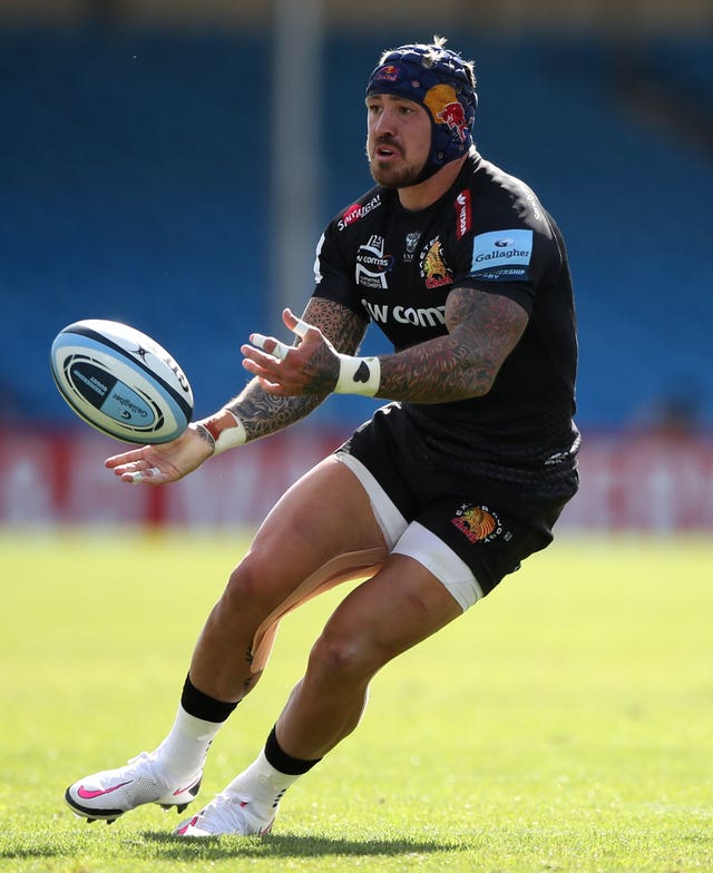 Jack Nowell picked up a foot injury against Toulouse