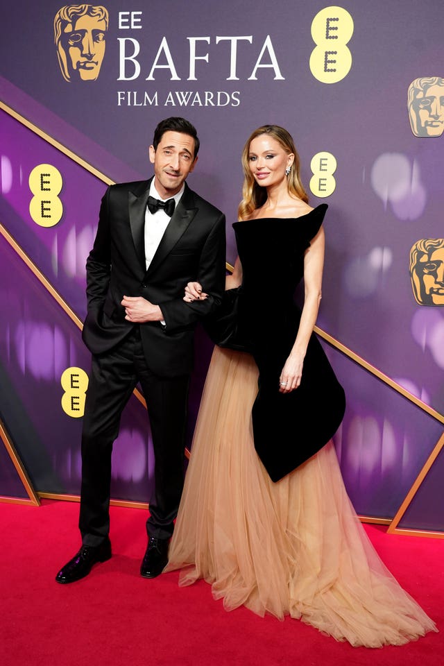 Adrien Brody attending the 78th British Academy Film Awards