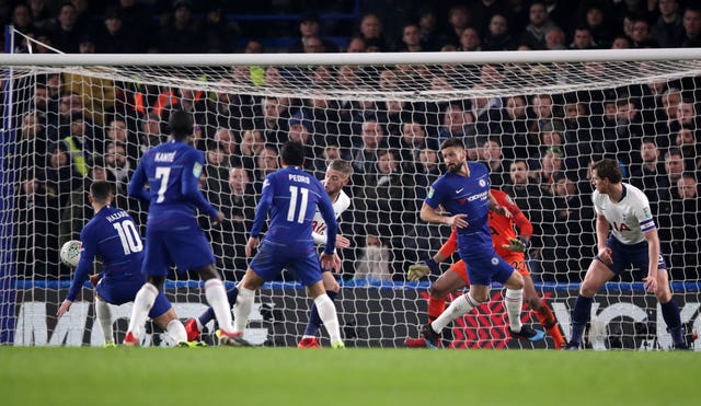 Chelsea v Tottenham Hotspur – Carabao Cup – Semi Final – Second Leg – Stamford Bridge