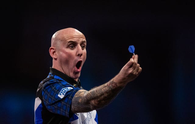 Alan Soutar, pictured, upset UK Open Champion Danny Noppert