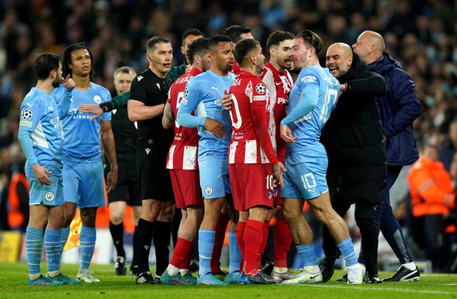 City played out a tough Champions League clash with Atletico Madrid in midweek