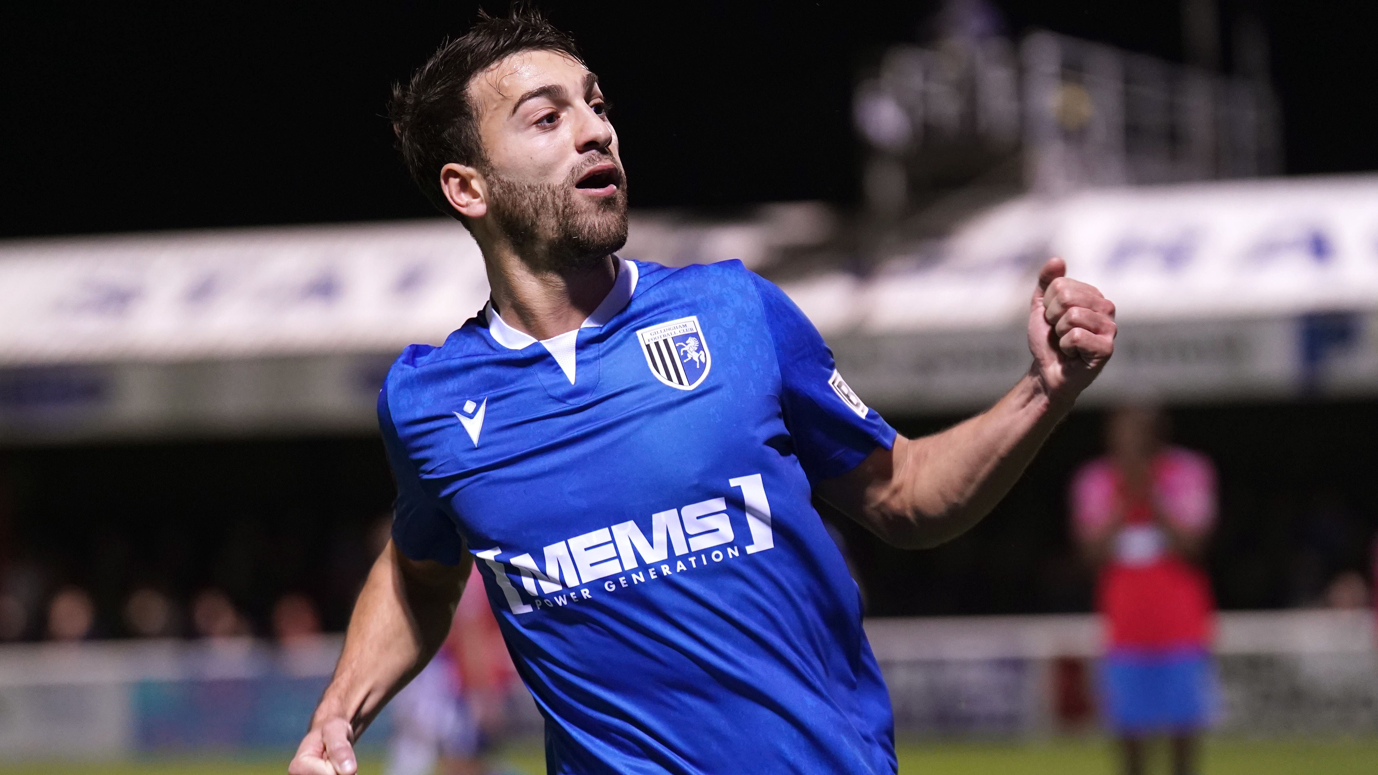 Scott Kashket celebrates his late equaliser (James Manning/PA)