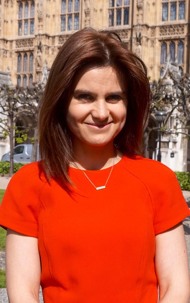 Labour MP Jo Cox, who was murdered in 2016