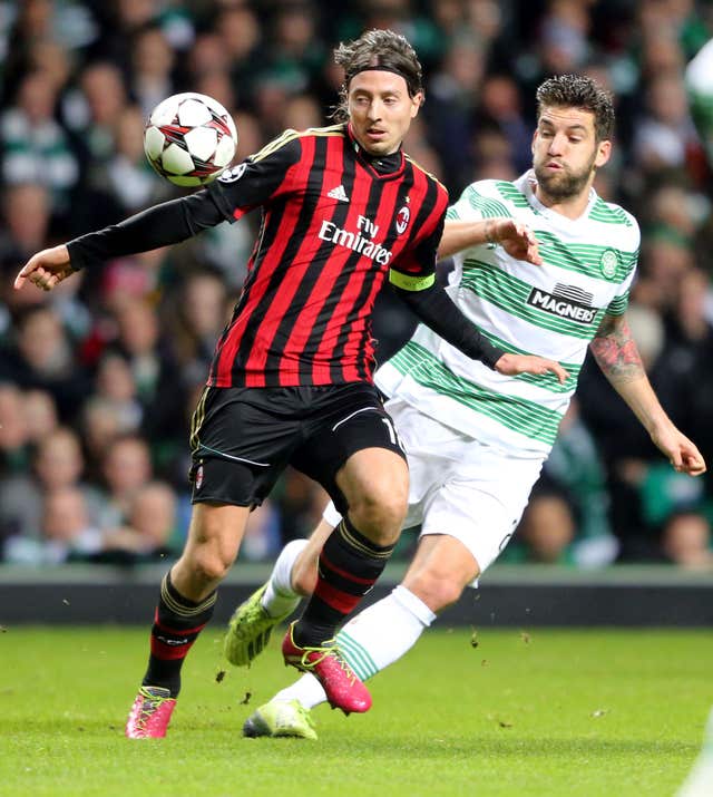 Celtic and AC Milan are set for another meeting, after clashing in the 2013-14 Champions League group stage 