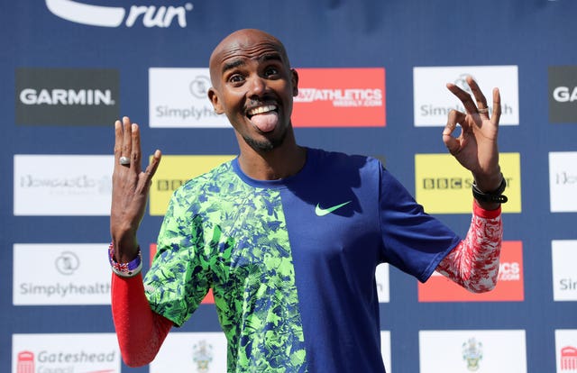 Mo Farah was expected to target the marathon