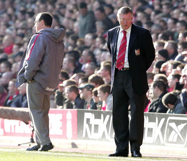 Ferguson was not impressed with Liverpool and their boss Rafael Benitez's attitude