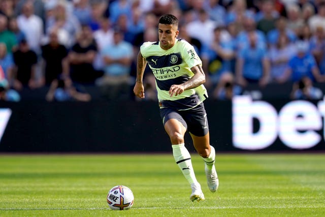 Manchester City’s Joao Cancelo