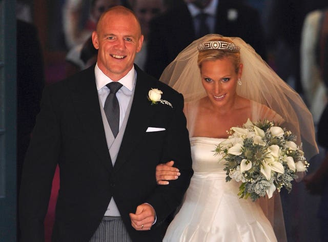 Tindall and Zara Phillips, daughter of Anne, Princess Royal, married in Edinburgh in 2011