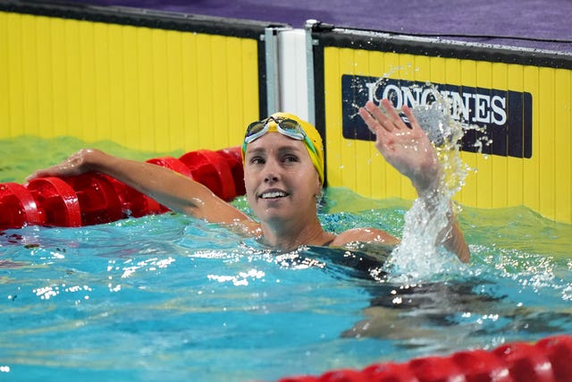 Emma McKeon won half a dozen golds in the pool (Tim Goode/PA)
