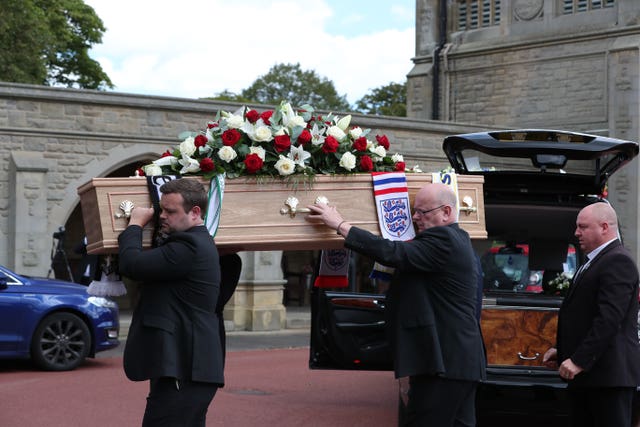 Jack Charlton funeral